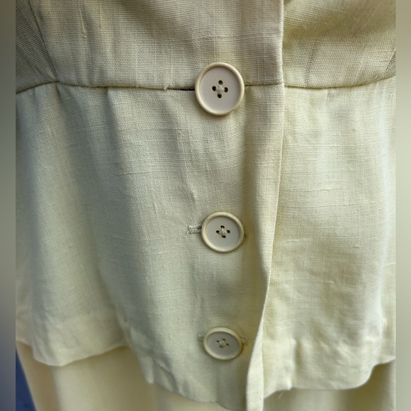 Jonelle 1950's Yellow Dress & jacket set, size vintage "12" (modern 6), - Picture 15 of 16